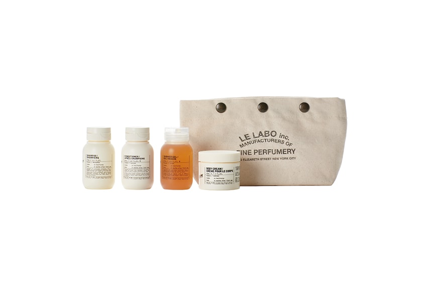 Le Labo hinoki Brown TRAVEL SET