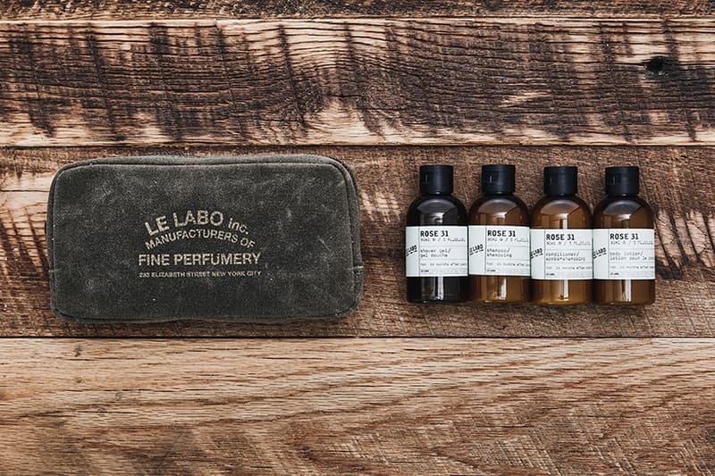 Le Labo hinoki Brown TRAVEL SET