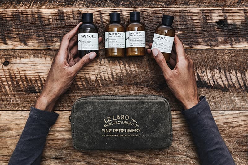 Le Labo hinoki Brown TRAVEL SET