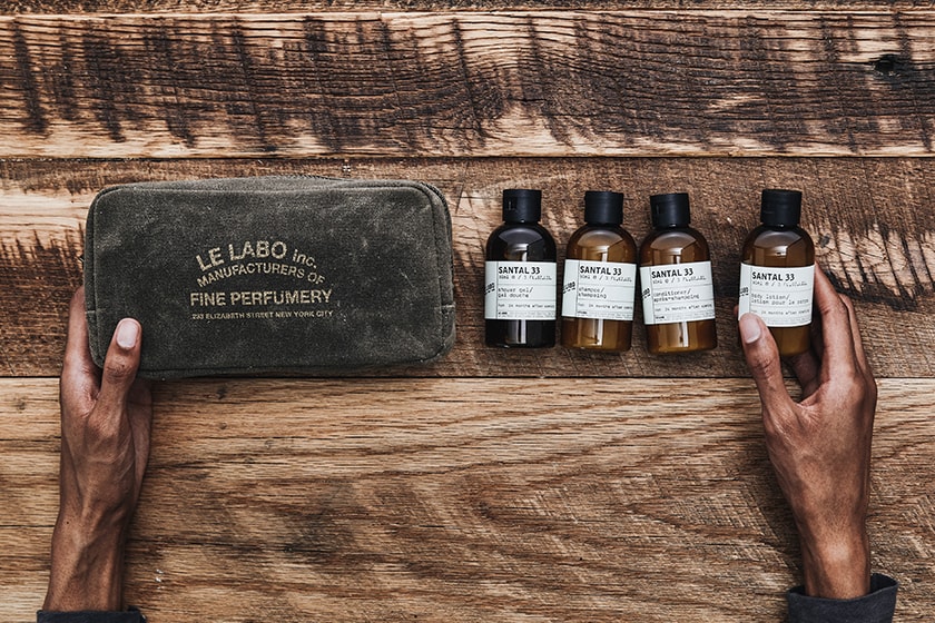 Le Labo hinoki Brown TRAVEL SET