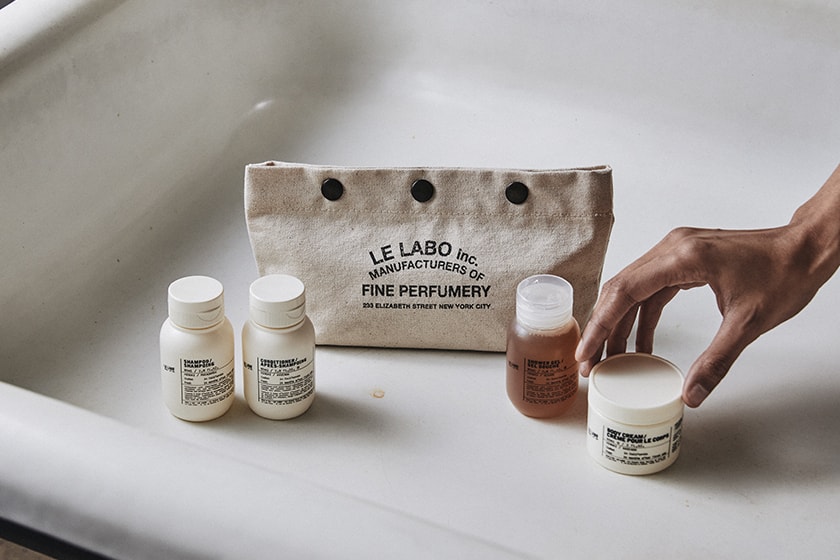 Le Labo hinoki Brown TRAVEL SET