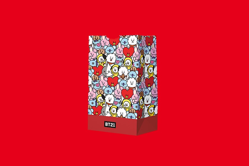 McDonalds BT21 Strawberry McFlurry Dessert 2023 release
