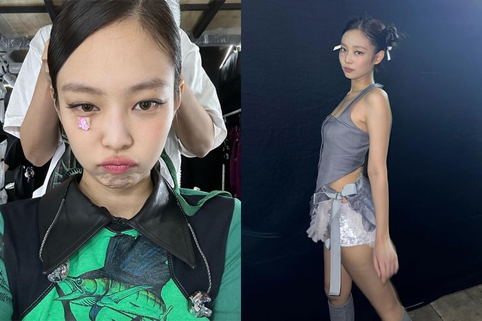 絲毫不影響美貌:Jennie 貼了 OK 蹦的眼妝,甚至成為網上的造型新潮流!
