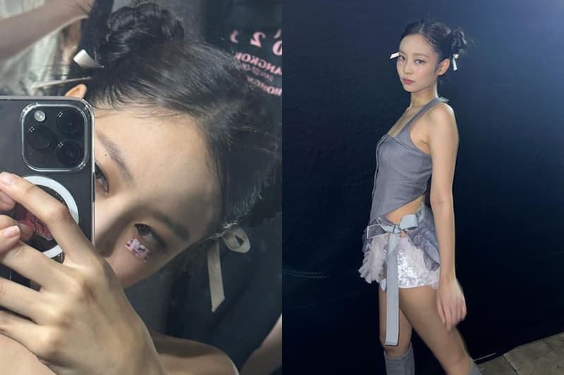 BLACKPINK Jennie face hurt band aid makeup Trend