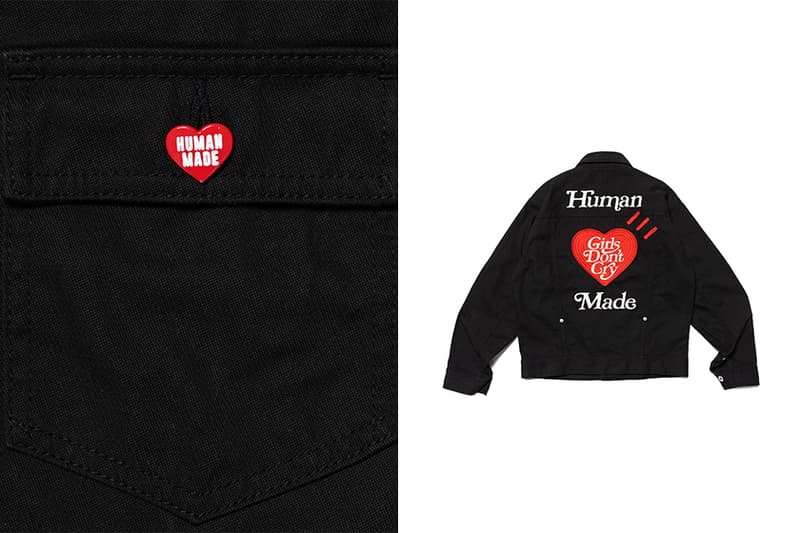 Human Made x Girls Dont Cry 2023 spring Collaboration release