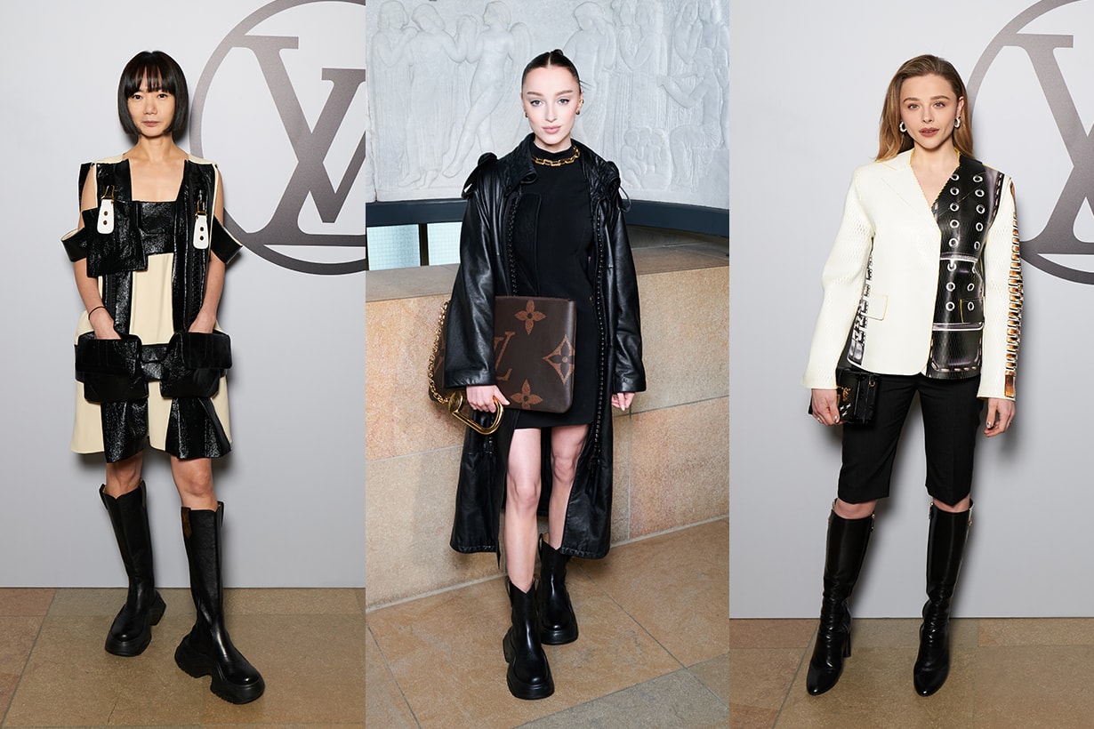 Louis Vuitton 2023 fw Celebrities Zendaya KOKI NewJeans HYEIN Emma Stone Bae Doo Na