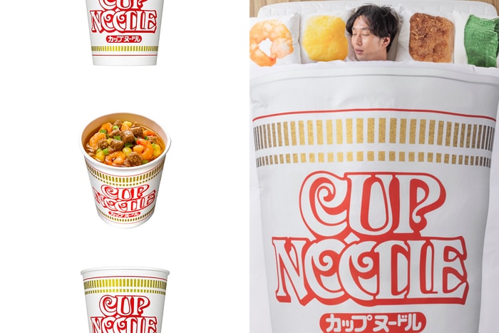 把自己變成一碗厭世杯麵：日清發表泡麵寢具設計，讓日本 Twitter 陷入熱議！