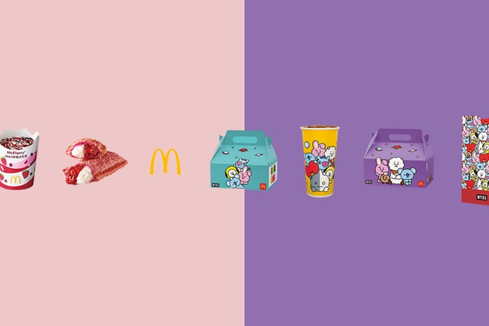 不再只有日本限定：McDonald's 草莓系列甜點＋BT21 限定包裝同時登場！
