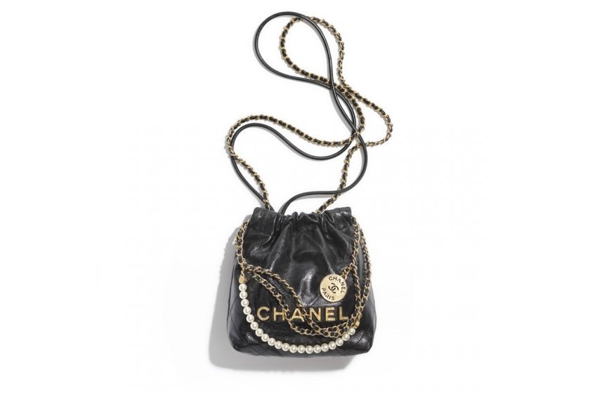 chanel 22 mini size price detail euro nt dollar 2023 all colors pearl