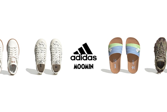 Adidas x Moomin 攜手合作推出聯名鞋款,每一款都藏着可愛的細節!