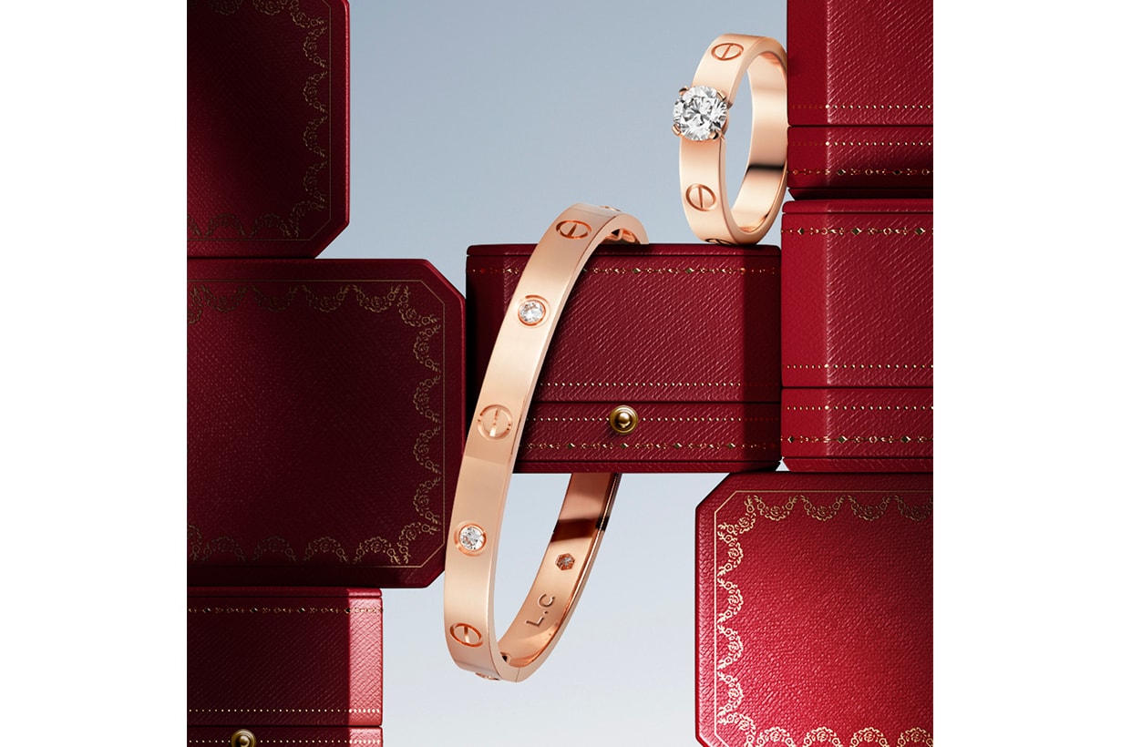 Cartier love collection 2023 valentine's day