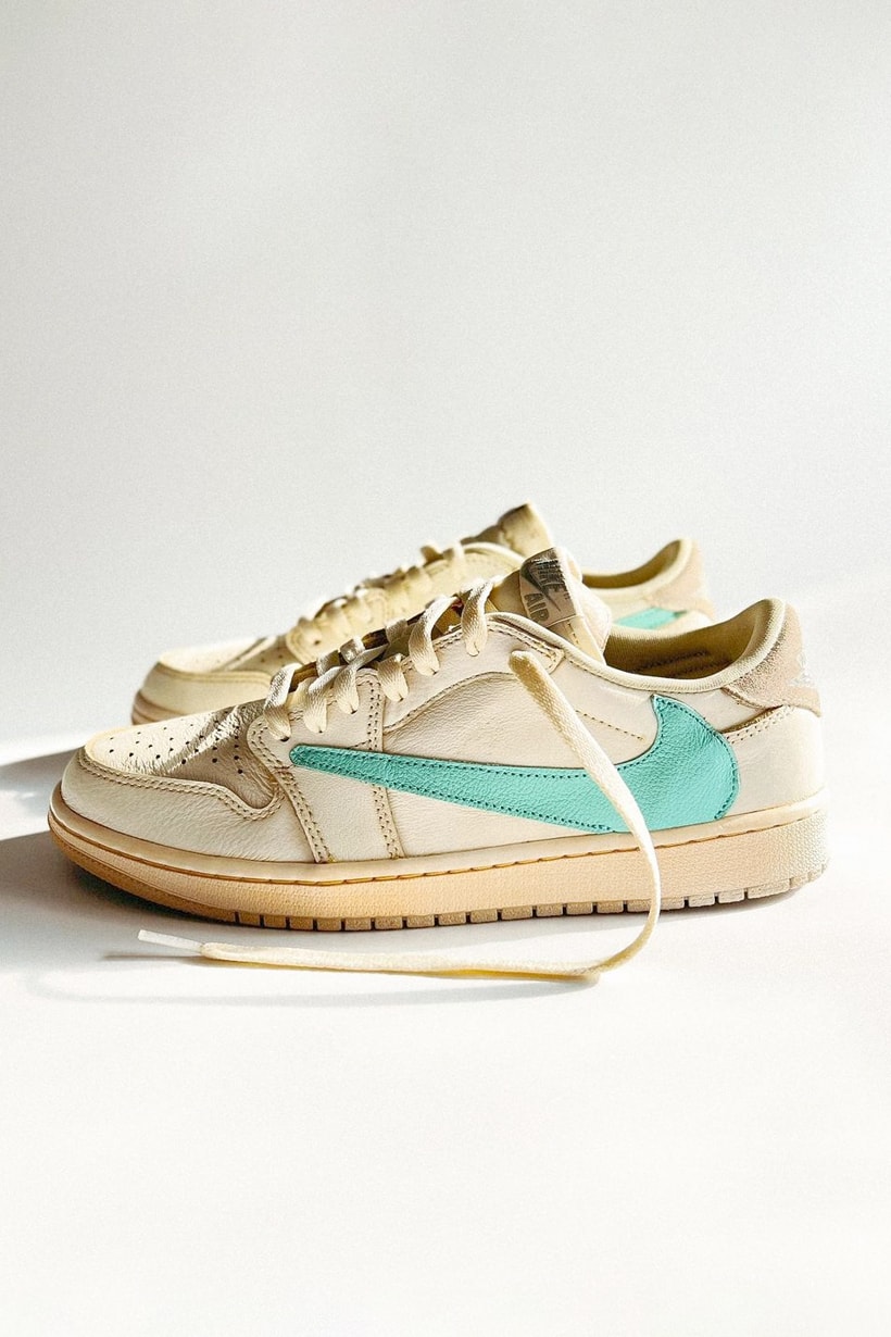 Travis Scott x Air Jordan 1 Low Tiffany Huy Le customize