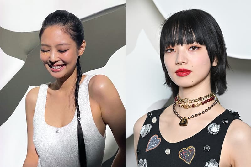 blackpink jennie meeting komatsu nana chanel 23fw show pfw