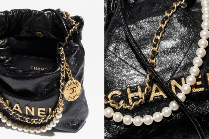 chanel 22 mini size price detail euro nt dollar 2023 all colors pearl