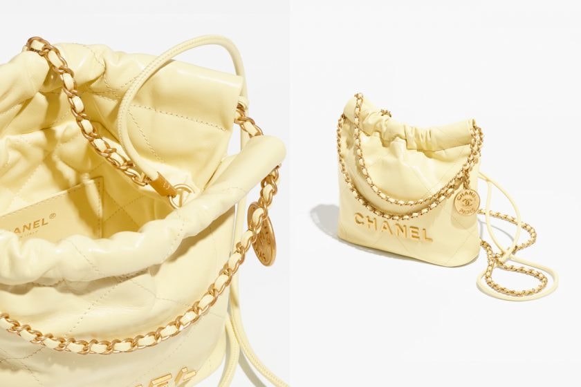 chanel 22 mini size price detail euro nt dollar 2023 all colors pearl