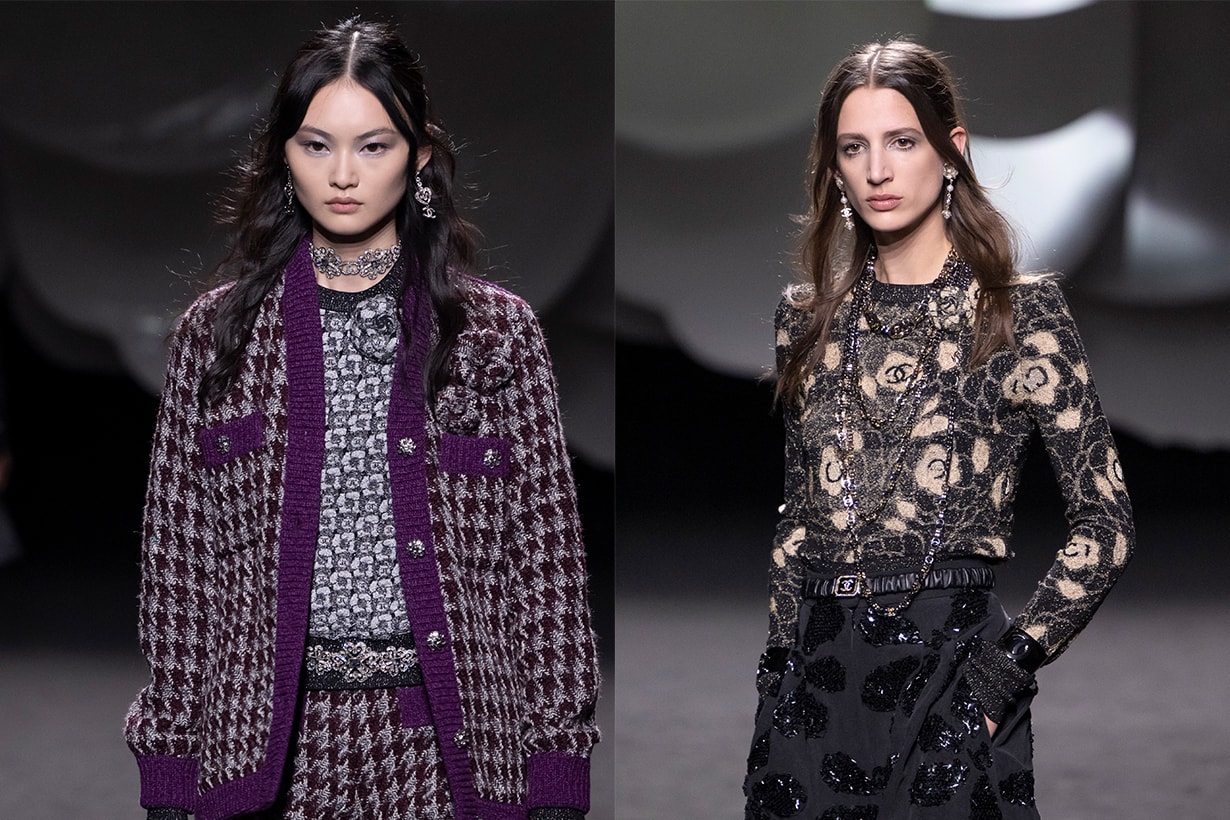 chanel 23fw pfw half up hairstyles hair styling tips