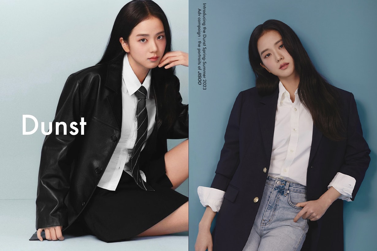 dunst korean indie fashion brand new ambassador blackpink jisoo