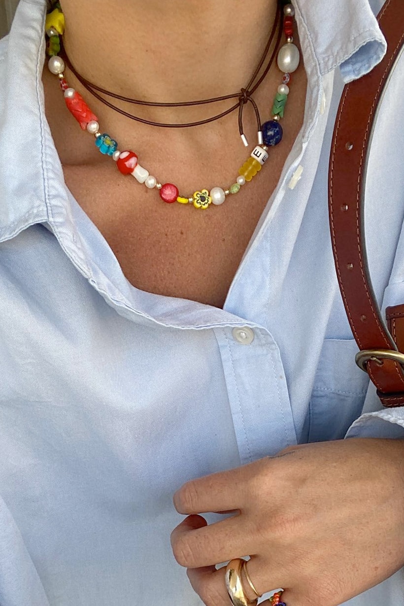 éliou y2k beaded jewelry miami handmade harry styles hailey kendall