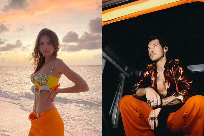 Emily Ratajkowski 掂起腳尖與 Harry Styles 在東京街頭擁吻，浪漫得已融化！