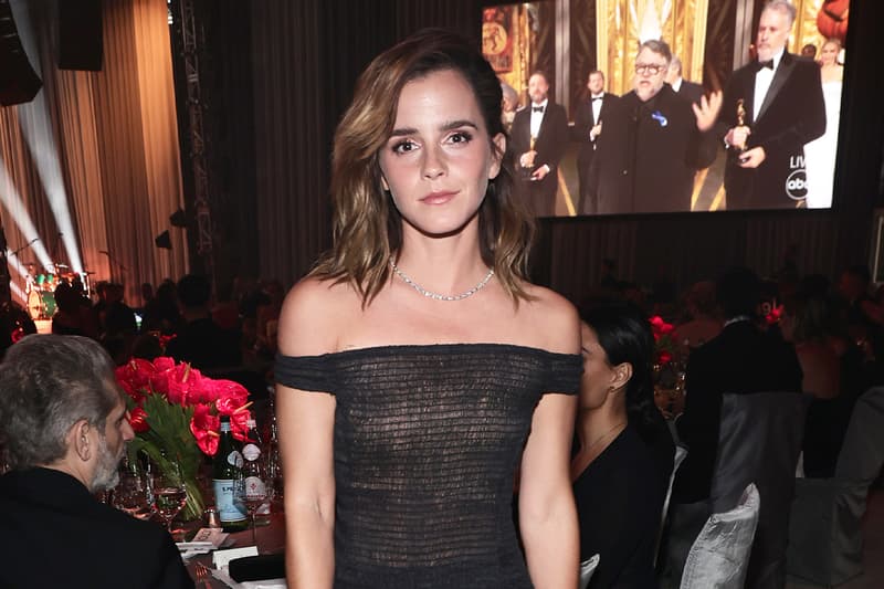 Emma watson showed up 2023 oscars elton John viewing party 3 dresses