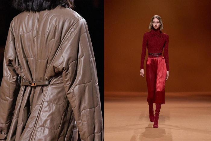 PFW:一同跌進 Hermès 的奢華世界,最經典的五金扣竟化身成腰帶、頸鏈!