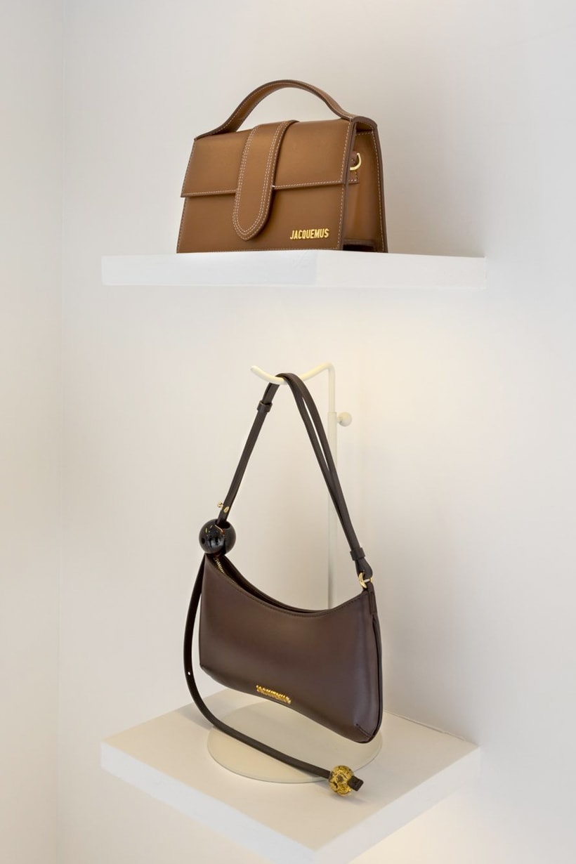 Jacquemus taipei art haus pop up store handbags 2023 ss