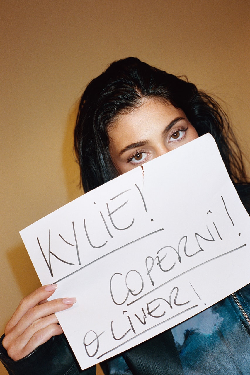 PFW Kylie Jenner Coperni 2023 fw Backstage style