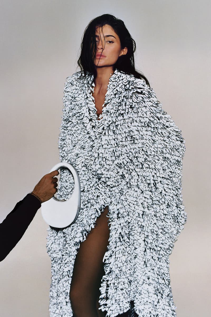 PFW Kylie Jenner Coperni 2023 fw Backstage style