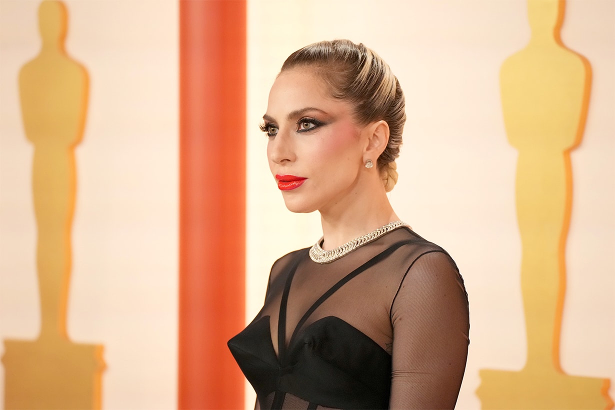 lady gaga 2023 oscars makeupless singing performance