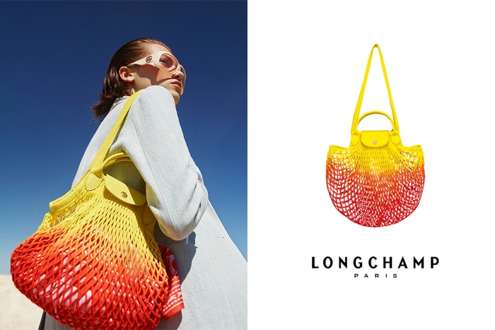 手袋控請注意：Longchamp Le Pliage Filet 推出漸變配色，讓你的夏日穿搭更加搶眼！
