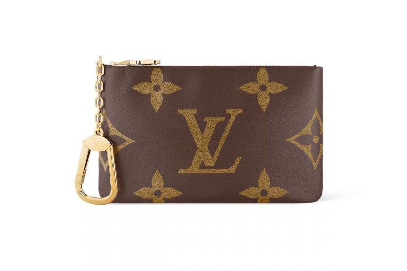 louis vuitton handbags XL 2023 ss key bell Name Tag Pochette Dauphine Twist S-Lock price details