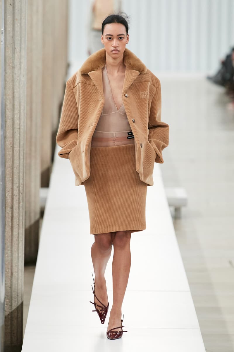 Paris Fashion Week Miu Miu Miuccuia Prada 2023 fw
