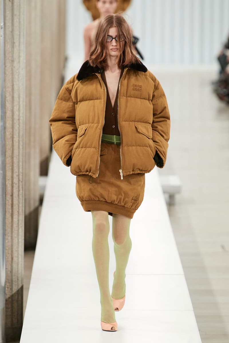 Paris Fashion Week Miu Miu Miuccuia Prada 2023 fw
