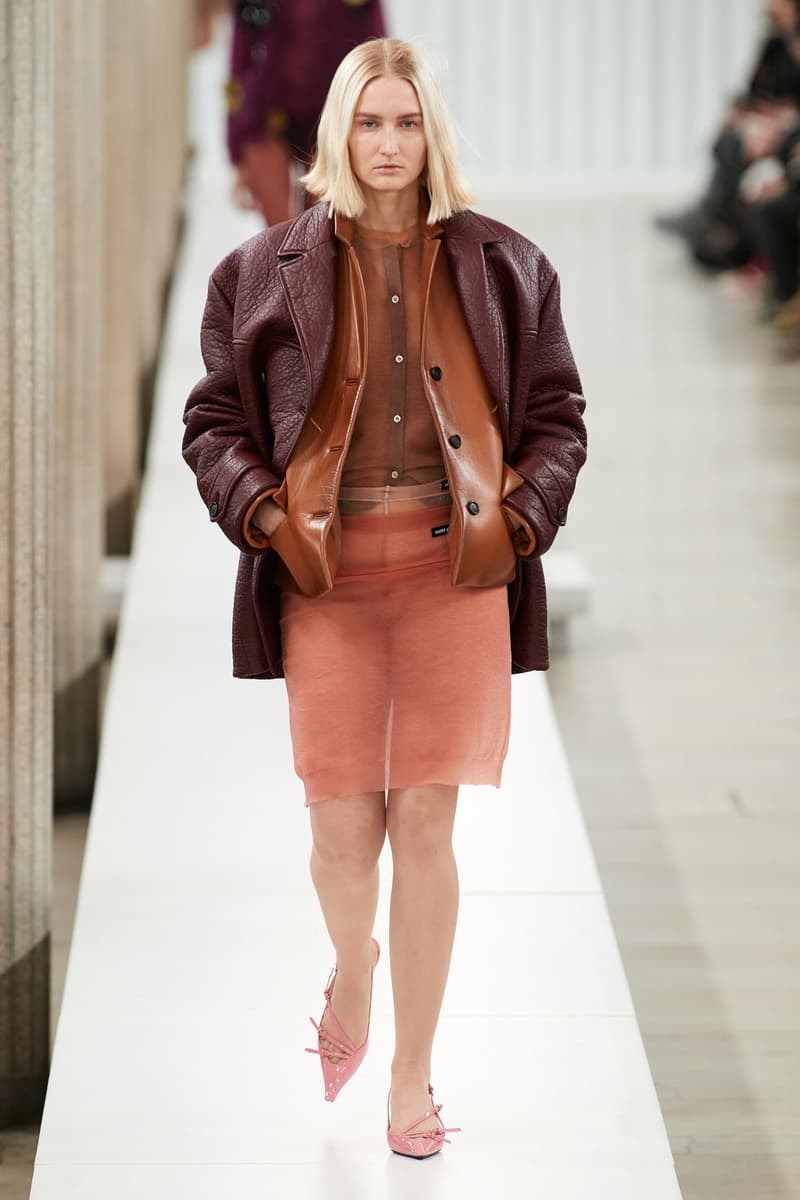 Paris Fashion Week Miu Miu Miuccuia Prada 2023 fw