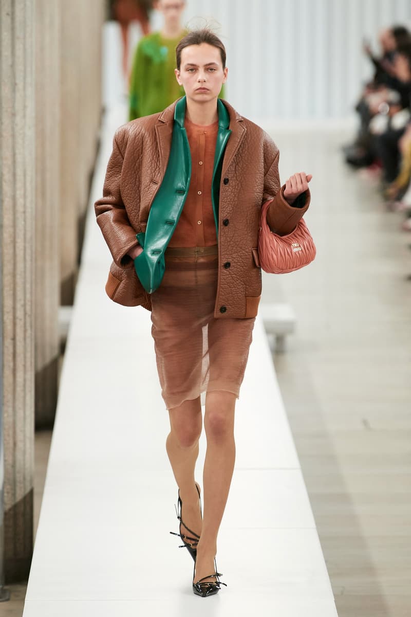 Paris Fashion Week Miu Miu Miuccuia Prada 2023 fw