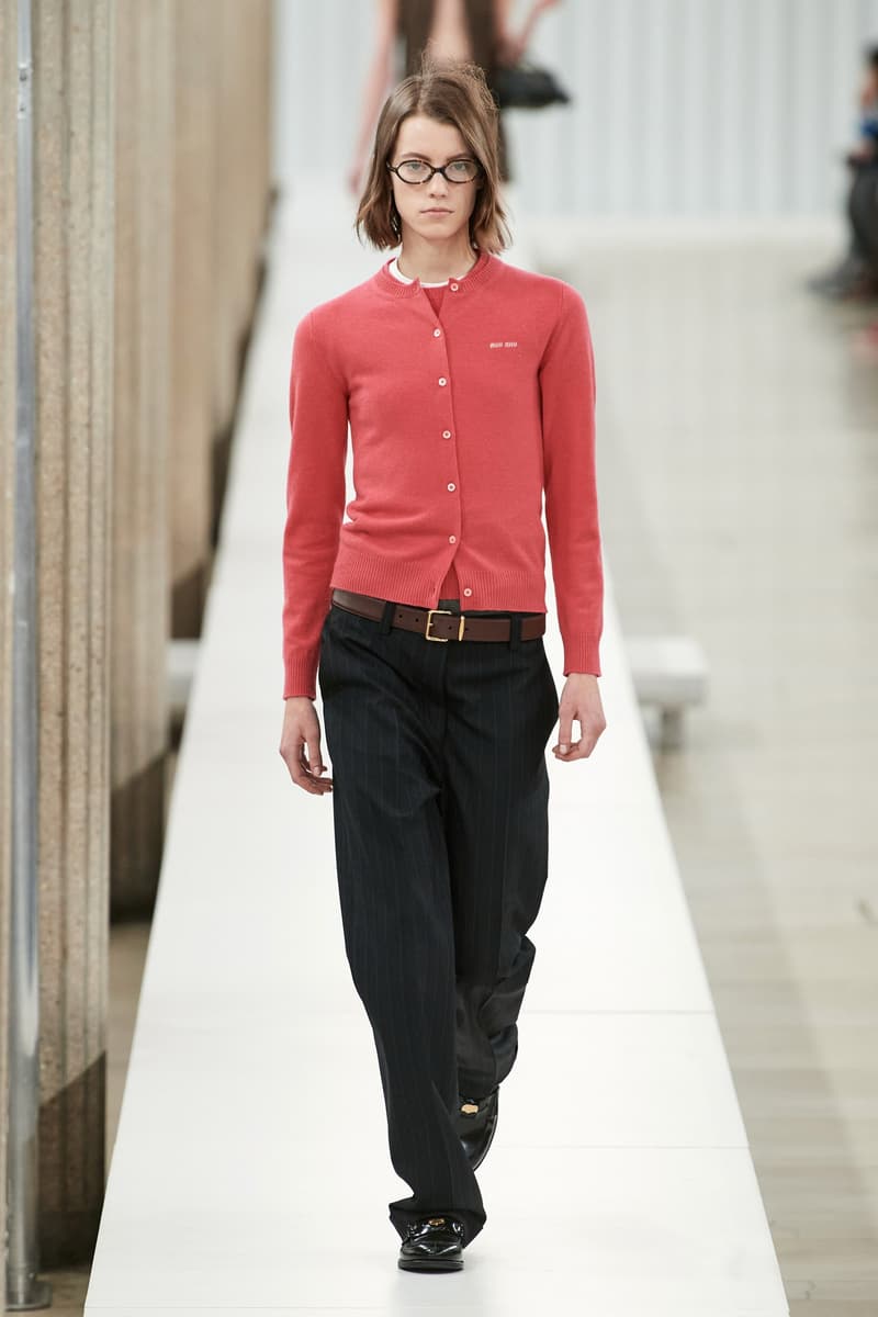 Paris Fashion Week Miu Miu Miuccuia Prada 2023 fw