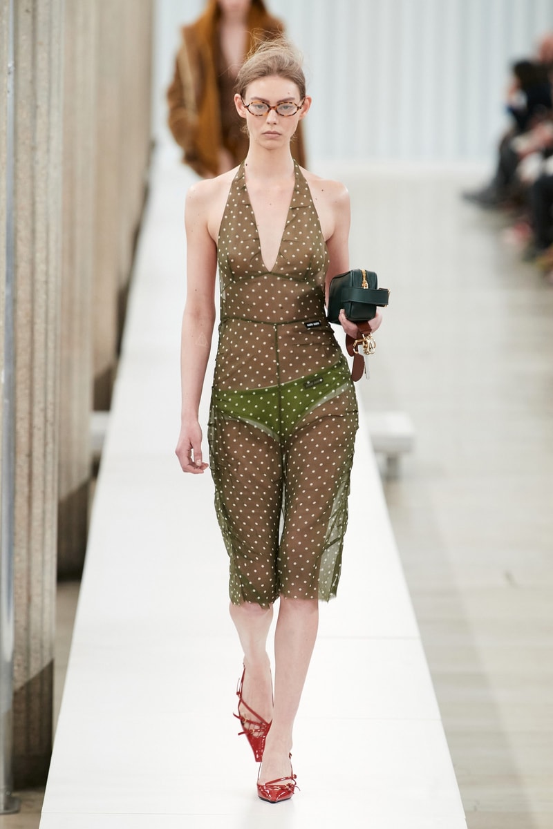 Paris Fashion Week Miu Miu Miuccuia Prada 2023 fw 