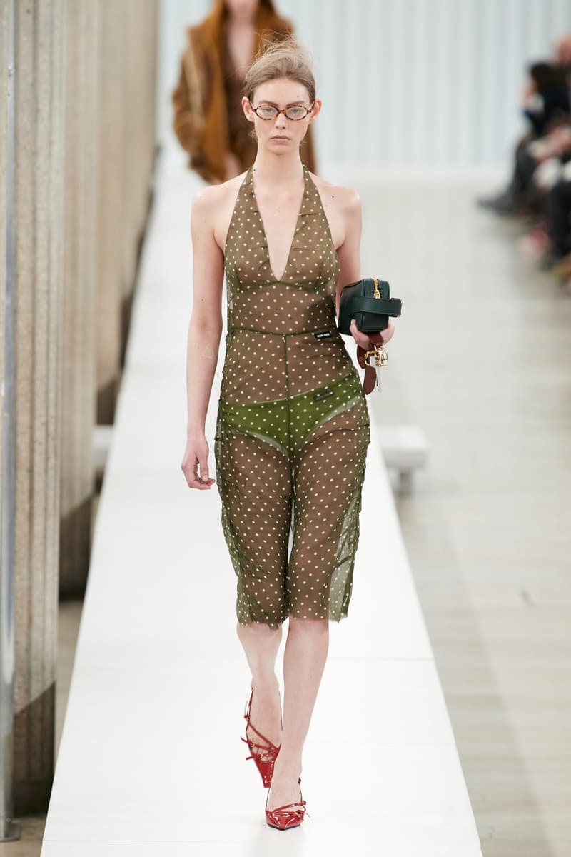 Paris Fashion Week Miu Miu Miuccuia Prada 2023 fw