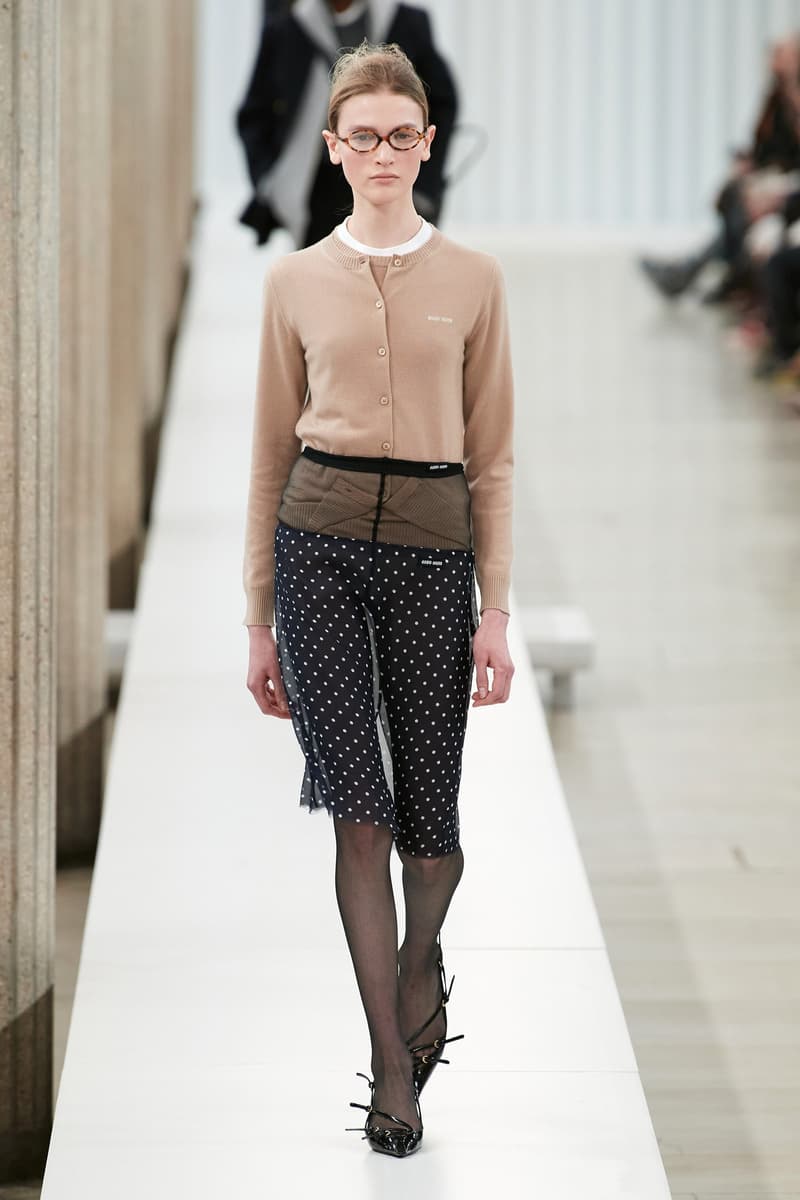 Paris Fashion Week Miu Miu Miuccuia Prada 2023 fw