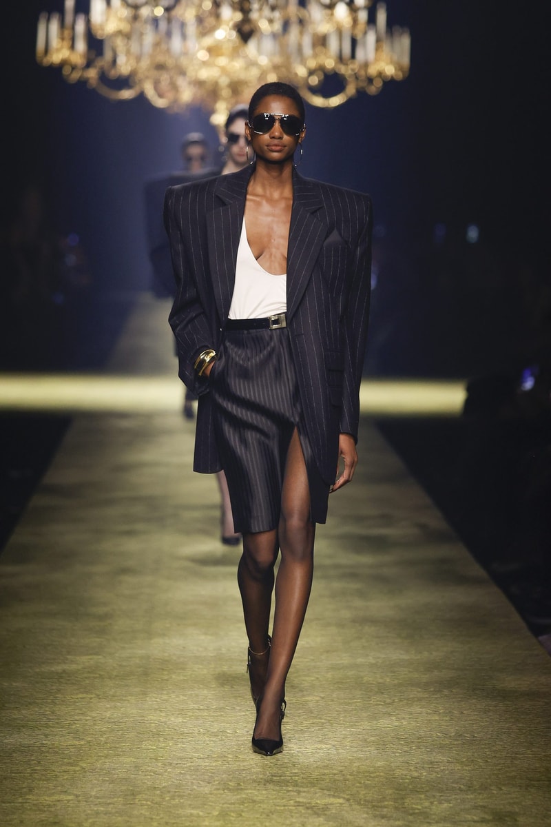 Saint Laurent  2023fw fashion show PFW