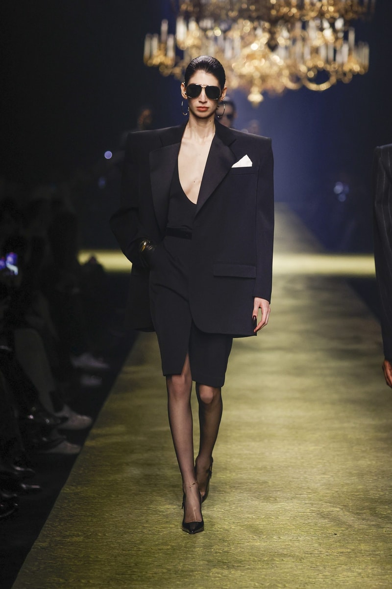 Saint Laurent  2023fw fashion show PFW