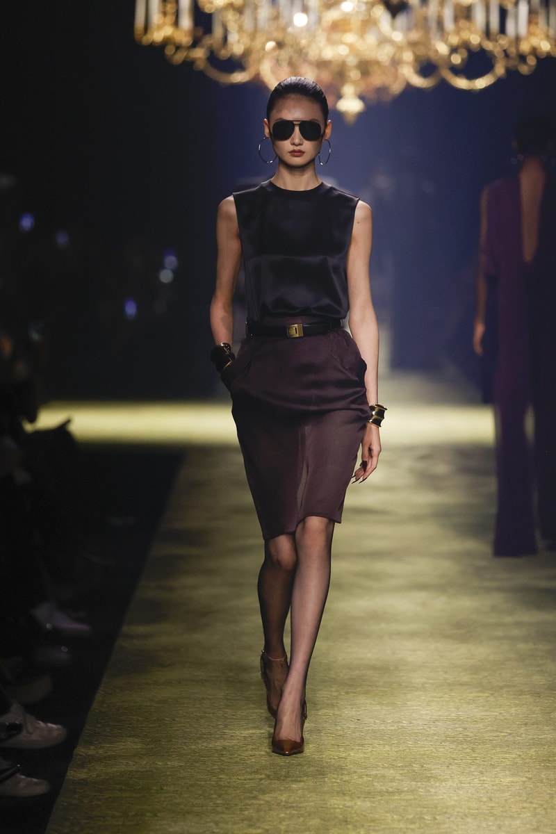 Saint Laurent  2023fw fashion show PFW