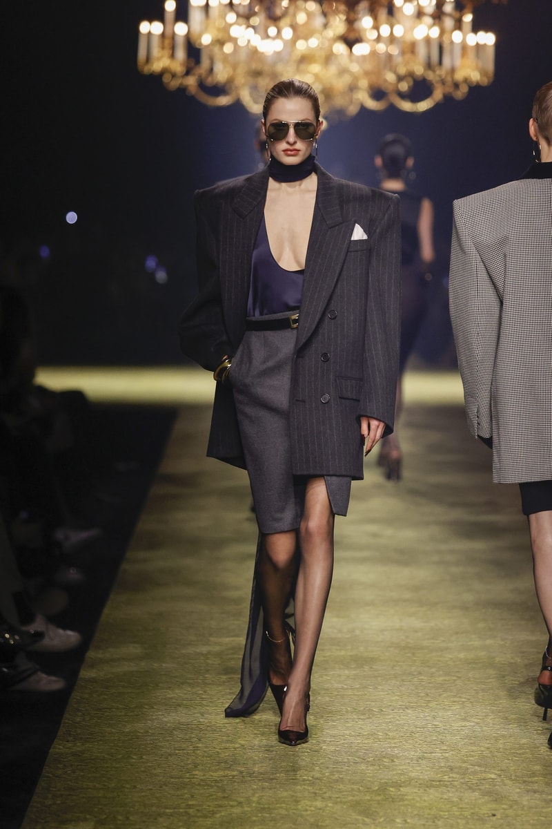 Saint Laurent  2023fw fashion show PFW