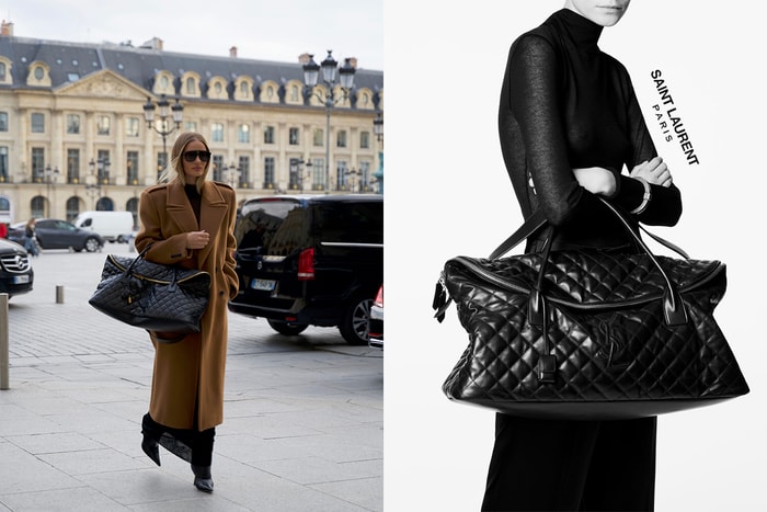 擋不住的帥:Saint Laurent 下款 It Bag,瞄準 ES GIANT 皮革旅行袋!