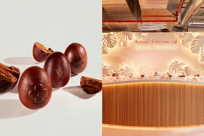 印上 Monogram 的巧克力蛋，Louis Vuitton 推出一顆顆限定驚奇蛋！