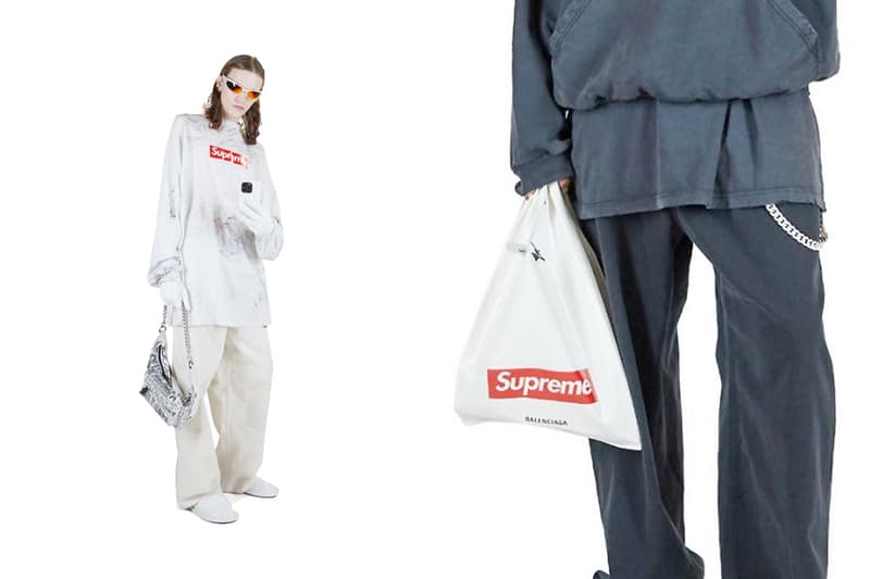 Balenciaga 與 Supreme 被取消的聯名：雖然無緣，但形象照仍曝光了！