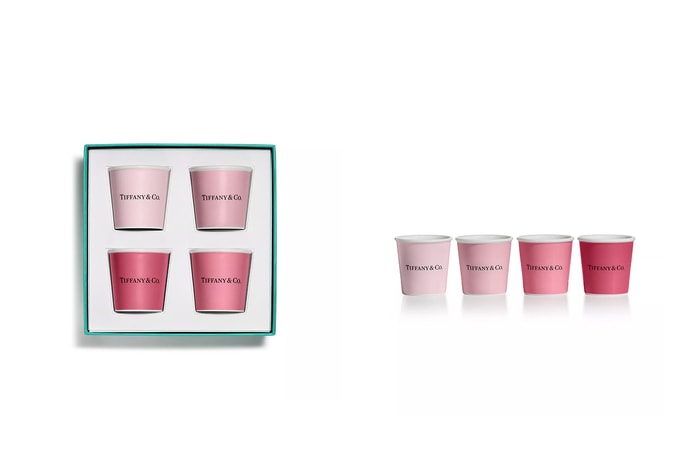 Tiffany & Co.  驚喜釋出「紙杯風格」咖啡杯，四種漸變粉色讓你少女心爆棚！
