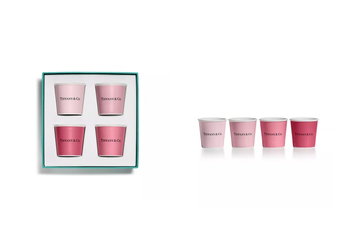 Tiffany & Co.  驚喜釋出「紙杯風格」咖啡杯,四種漸變粉色讓你少女心爆棚!