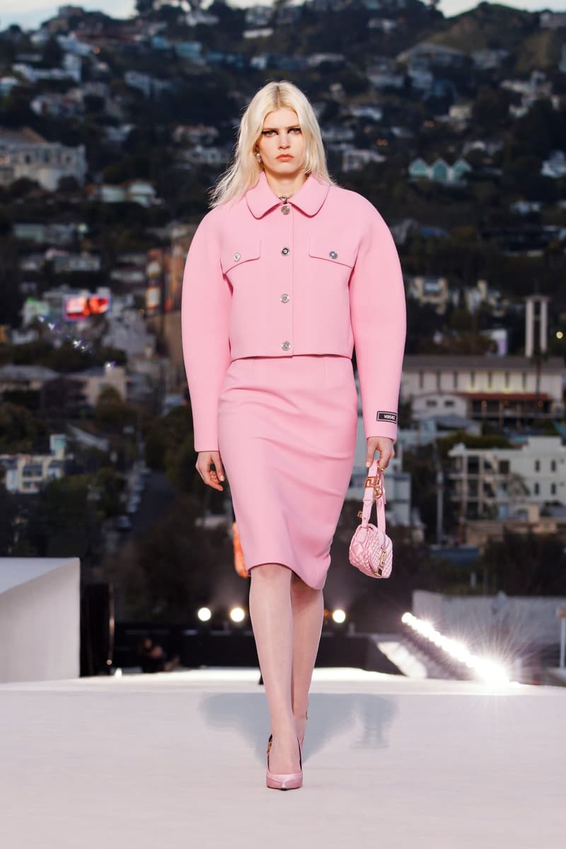 versace 2023fw fashion show