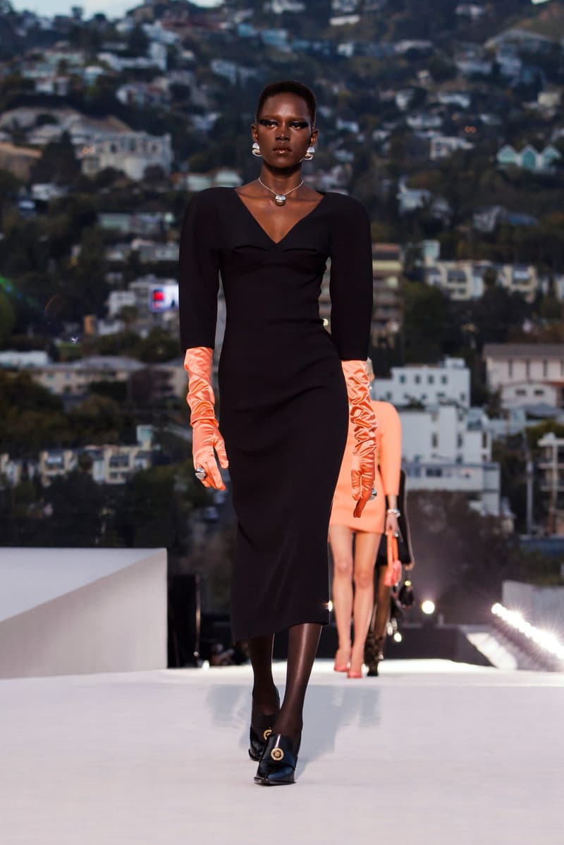 versace 2023fw fashion show